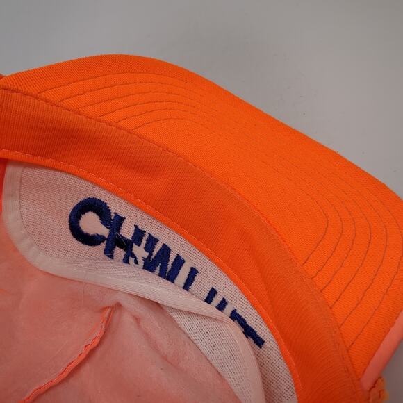 CH2M Hill Snapback 5 Panel Cap Orange One Size Adjustable Rope Speedway - Picture 9 of 10